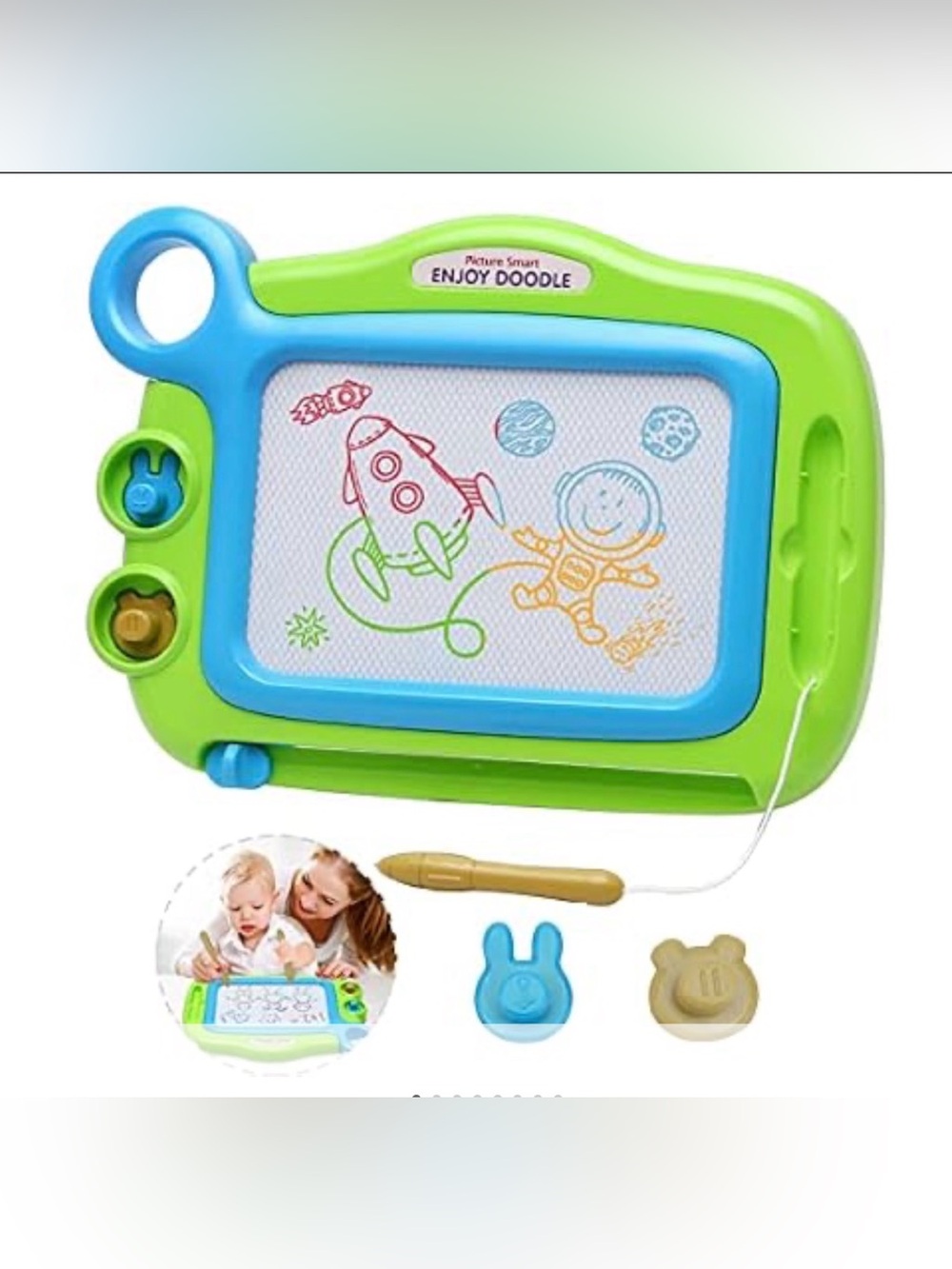 Magnetic Drawing Board for Toddlers